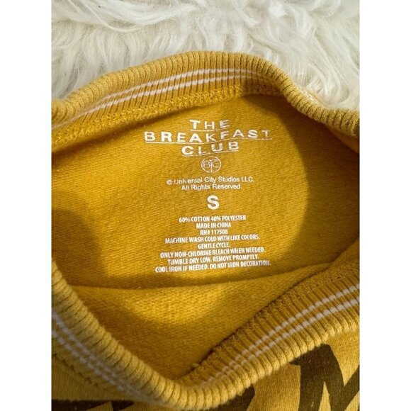 Women’s  The Breakfast Club Shermer High School Crewneck‎ Sweatshirt Size Small - Picture 7 of 8
